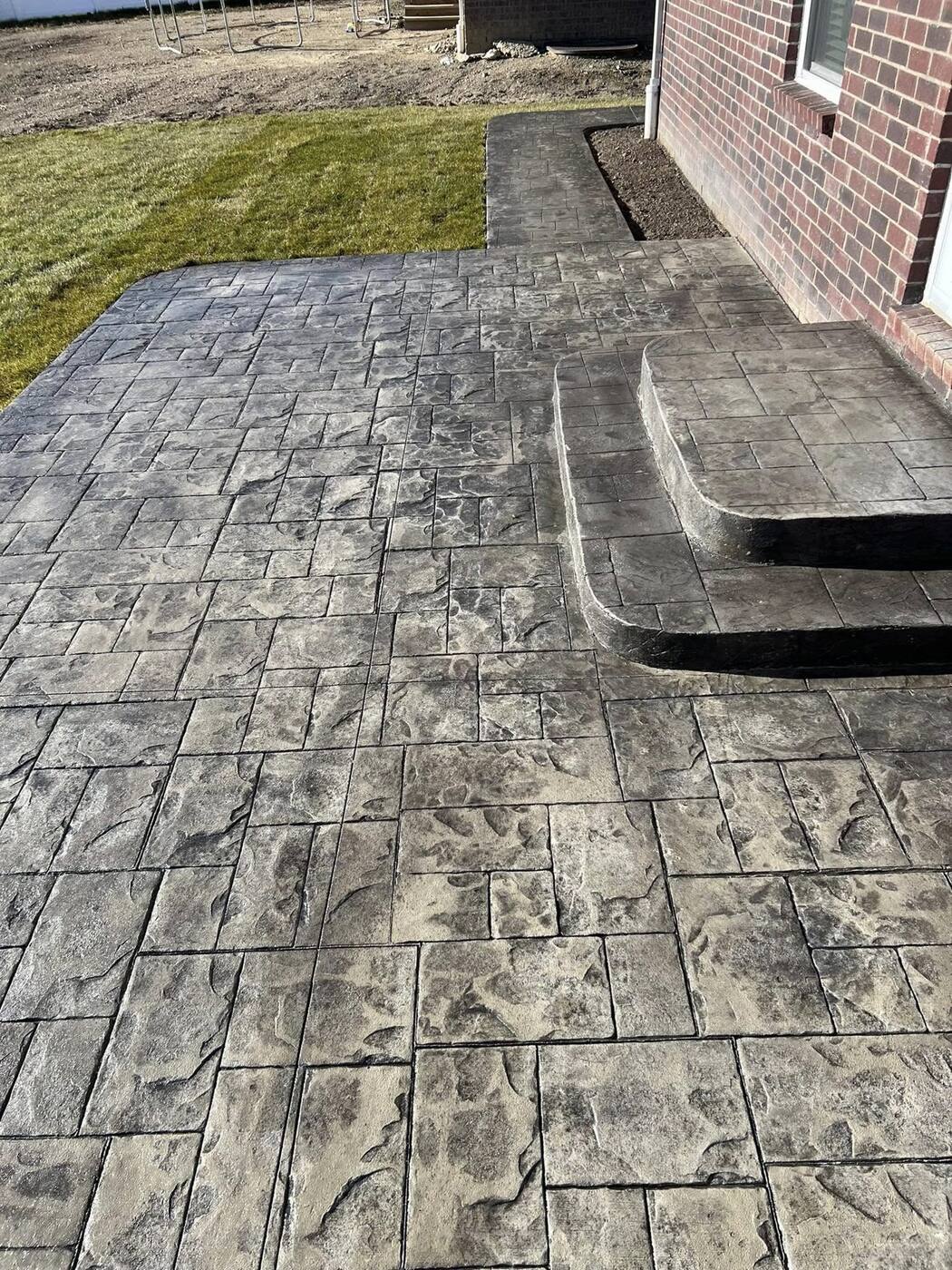 Stamped Patios & Steps
