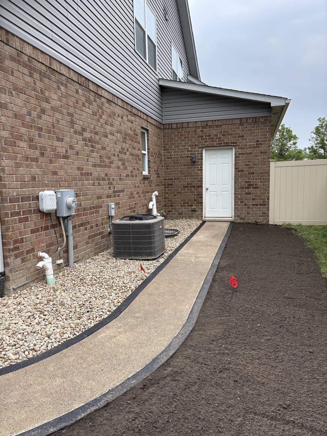 Exposed Aggregate Walks